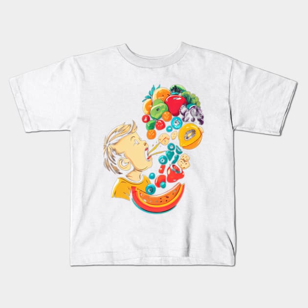 Happy kid Kids T-Shirt by Koszulki